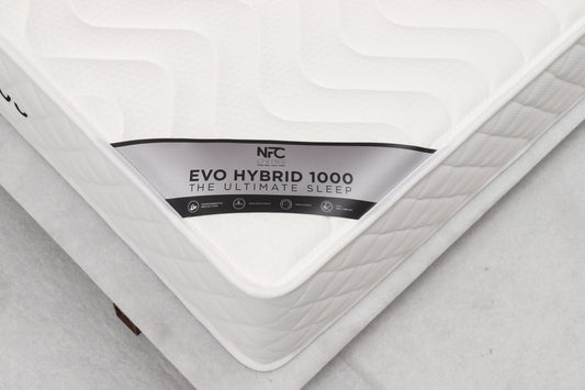 Evo Hybrid 1000 Pocket Sprung Mattress - Single 3’0ft