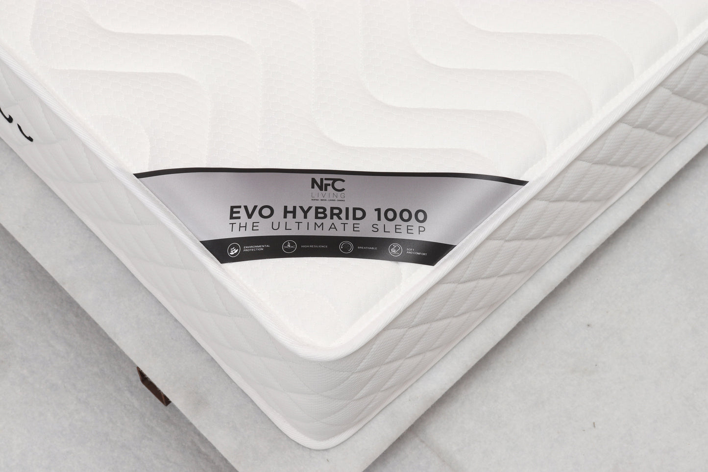 Evo Hybrid 1000 Pocket Sprung Mattress - Small Double